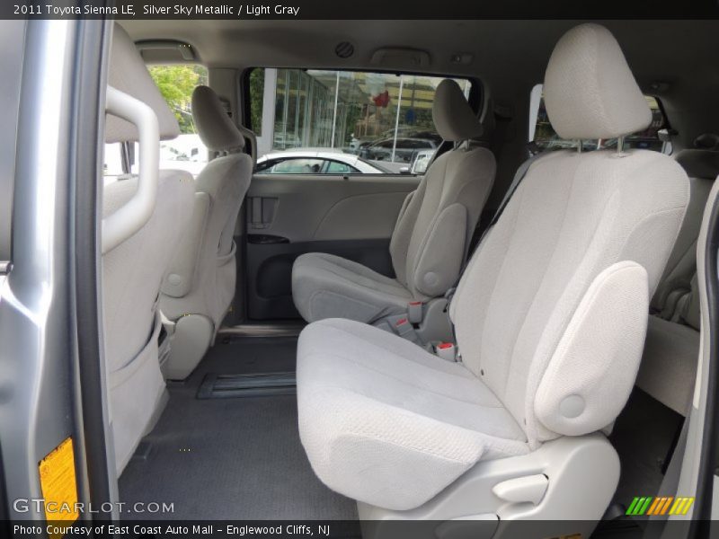 Silver Sky Metallic / Light Gray 2011 Toyota Sienna LE