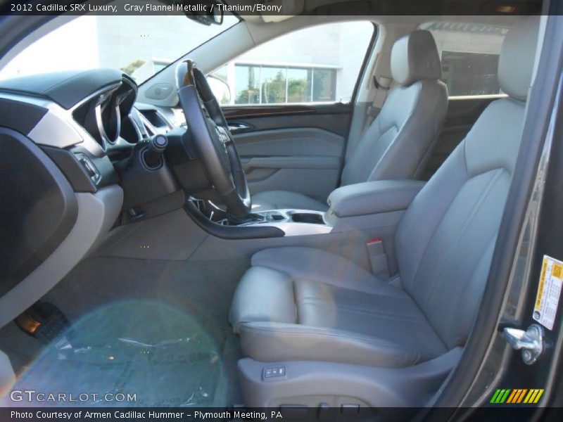 Gray Flannel Metallic / Titanium/Ebony 2012 Cadillac SRX Luxury