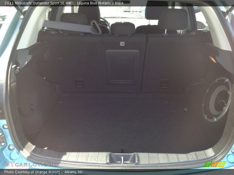 Laguna Blue Metallic / Black 2011 Mitsubishi Outlander Sport SE 4WD