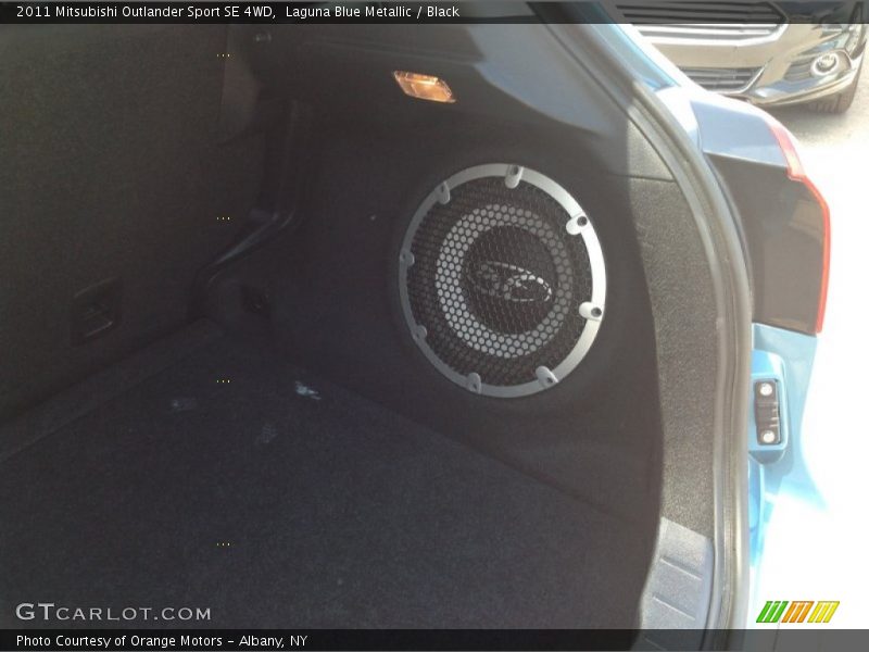 Laguna Blue Metallic / Black 2011 Mitsubishi Outlander Sport SE 4WD