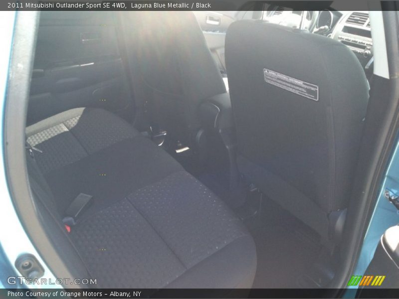 Laguna Blue Metallic / Black 2011 Mitsubishi Outlander Sport SE 4WD