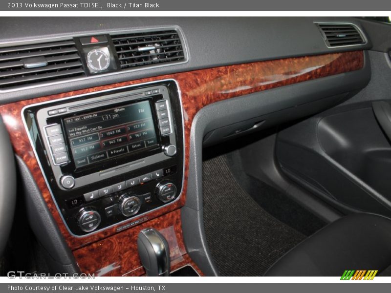 Black / Titan Black 2013 Volkswagen Passat TDI SEL
