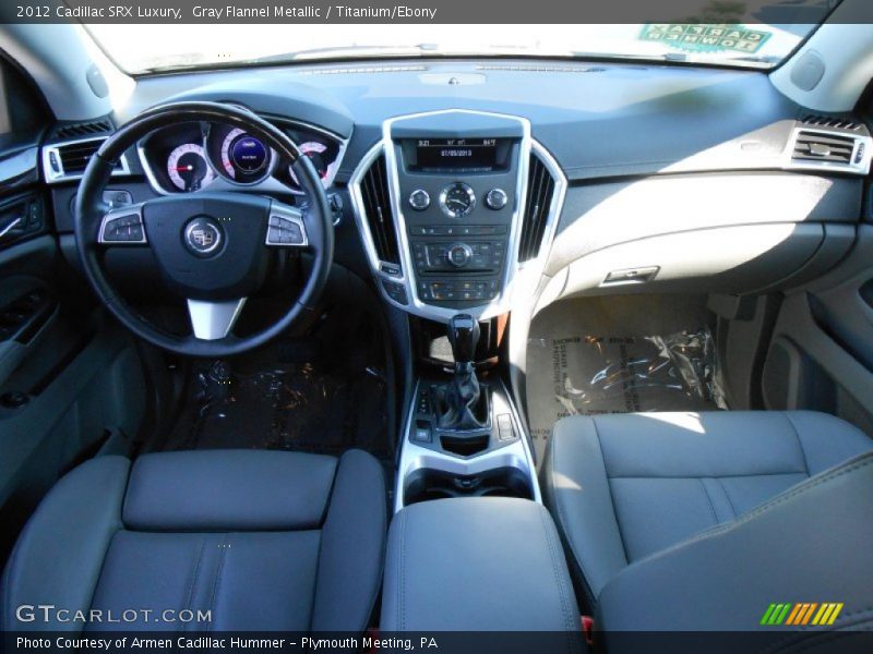 Gray Flannel Metallic / Titanium/Ebony 2012 Cadillac SRX Luxury