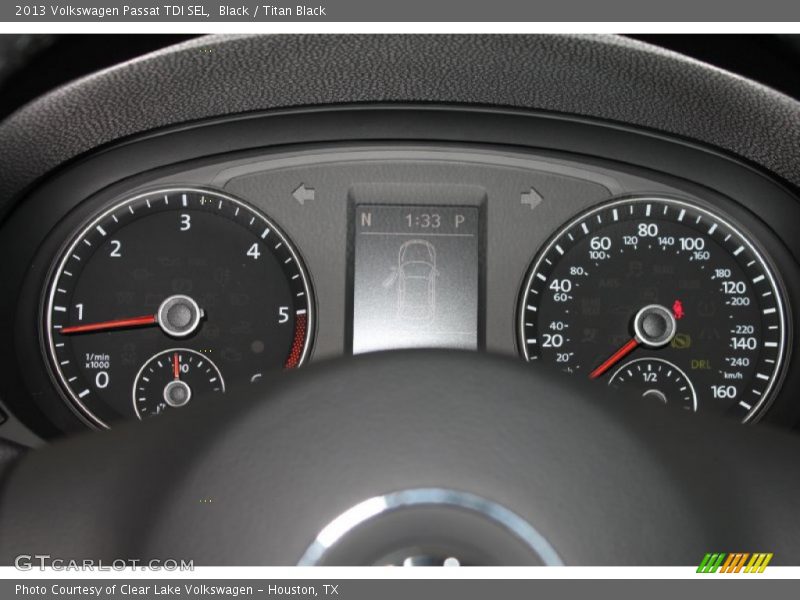 Black / Titan Black 2013 Volkswagen Passat TDI SEL