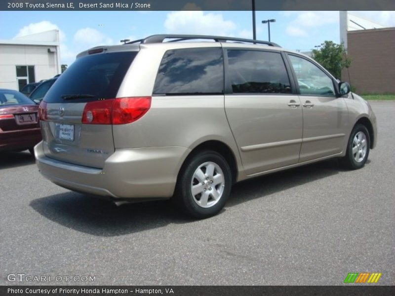 Desert Sand Mica / Stone 2008 Toyota Sienna LE