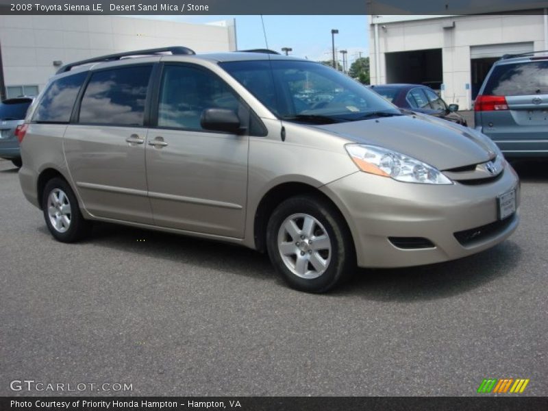 Desert Sand Mica / Stone 2008 Toyota Sienna LE