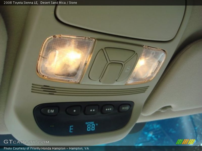 Desert Sand Mica / Stone 2008 Toyota Sienna LE