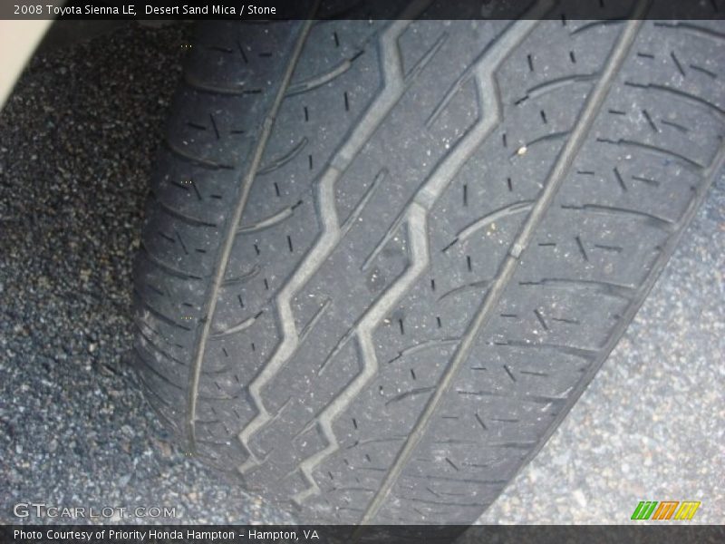 Desert Sand Mica / Stone 2008 Toyota Sienna LE