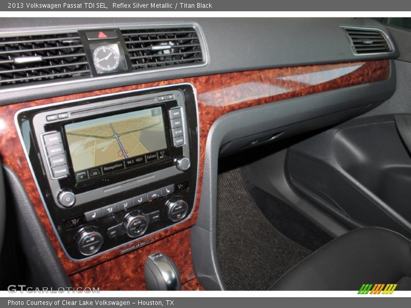 Reflex Silver Metallic / Titan Black 2013 Volkswagen Passat TDI SEL