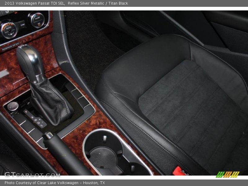 Reflex Silver Metallic / Titan Black 2013 Volkswagen Passat TDI SEL