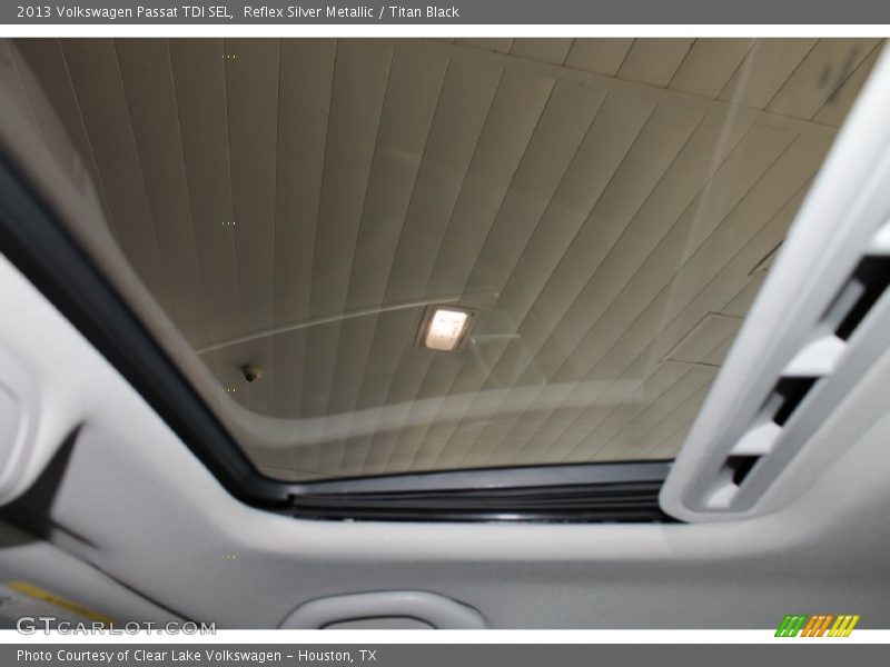 Reflex Silver Metallic / Titan Black 2013 Volkswagen Passat TDI SEL
