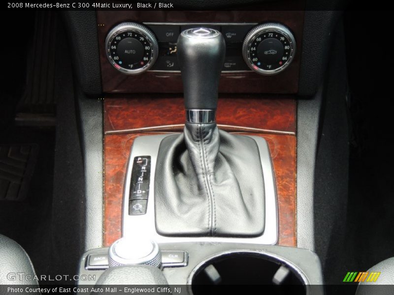 Black / Black 2008 Mercedes-Benz C 300 4Matic Luxury