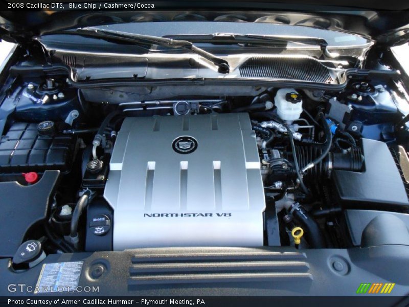 Blue Chip / Cashmere/Cocoa 2008 Cadillac DTS