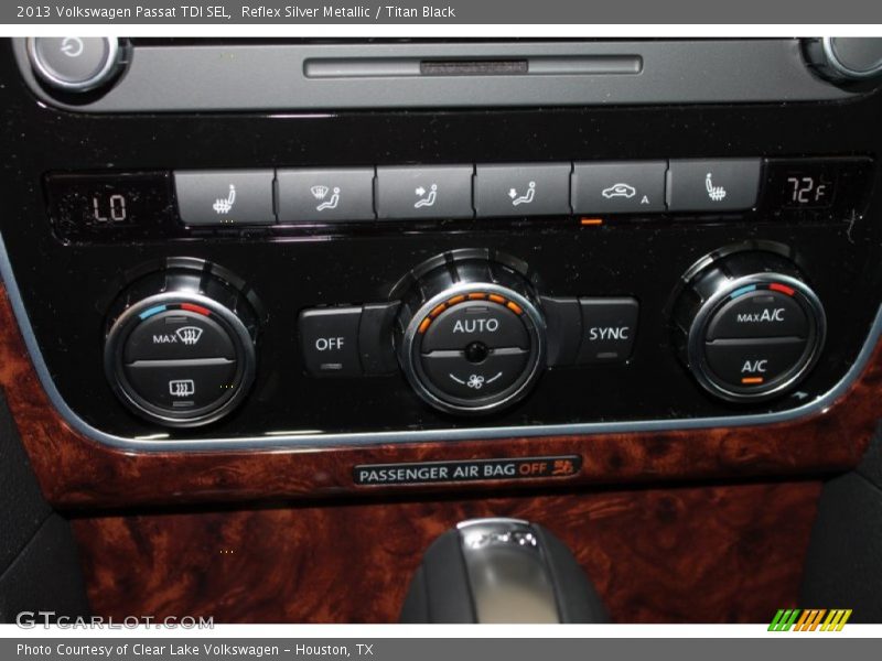 Reflex Silver Metallic / Titan Black 2013 Volkswagen Passat TDI SEL