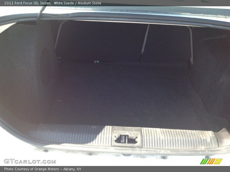 White Suede / Medium Stone 2011 Ford Focus SEL Sedan