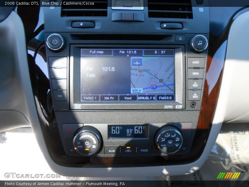 Blue Chip / Cashmere/Cocoa 2008 Cadillac DTS
