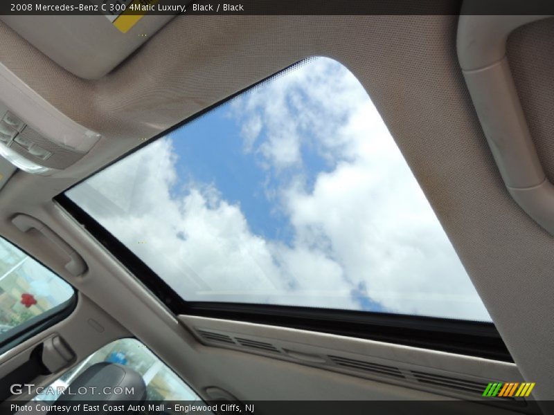 Black / Black 2008 Mercedes-Benz C 300 4Matic Luxury