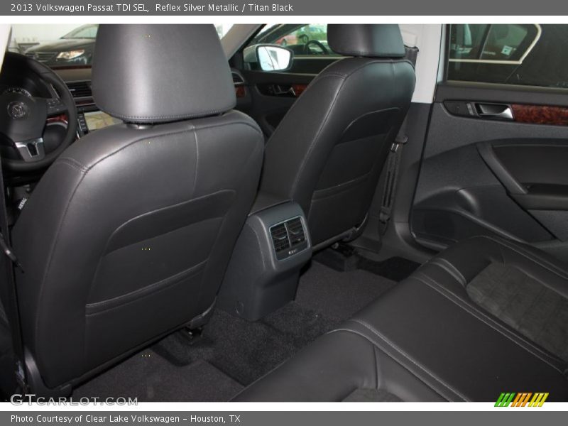 Reflex Silver Metallic / Titan Black 2013 Volkswagen Passat TDI SEL