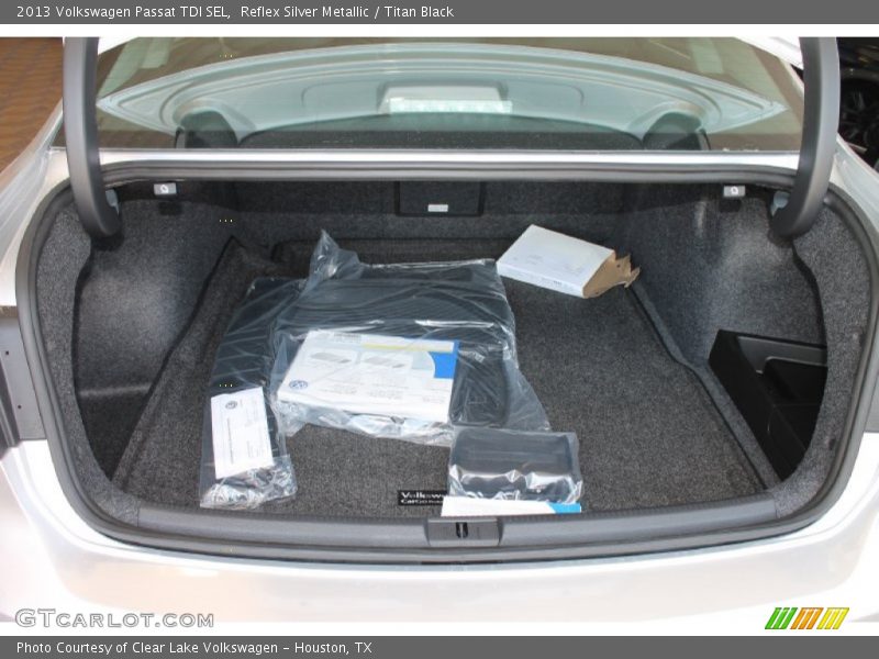 Reflex Silver Metallic / Titan Black 2013 Volkswagen Passat TDI SEL