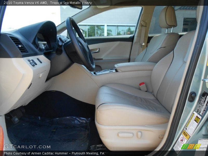 Tropical Sea Metallic / Ivory 2010 Toyota Venza V6 AWD