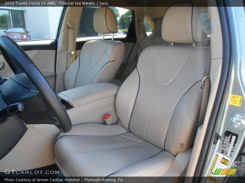 Tropical Sea Metallic / Ivory 2010 Toyota Venza V6 AWD