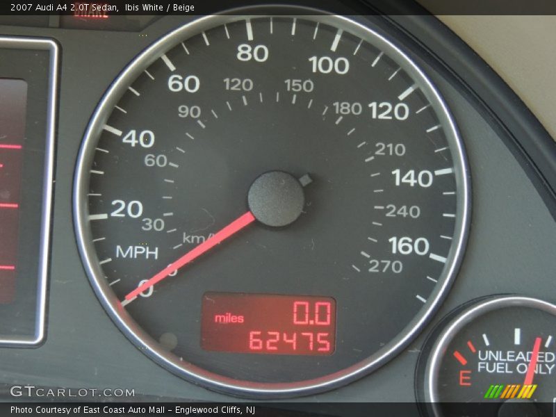 Ibis White / Beige 2007 Audi A4 2.0T Sedan