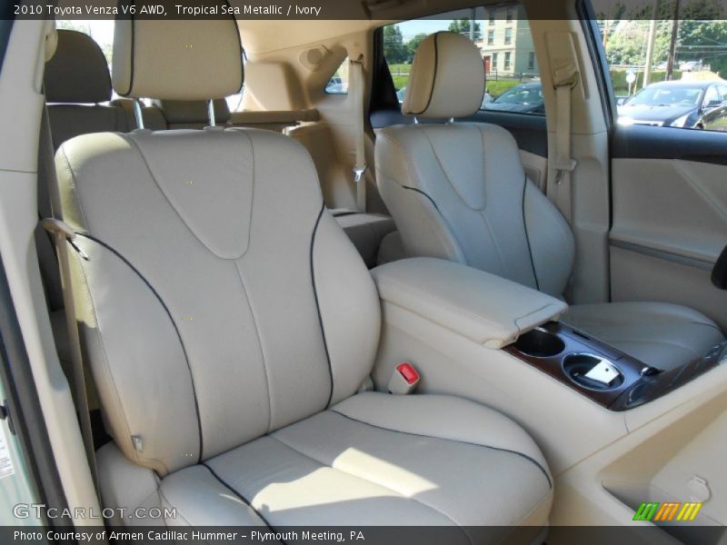 Tropical Sea Metallic / Ivory 2010 Toyota Venza V6 AWD