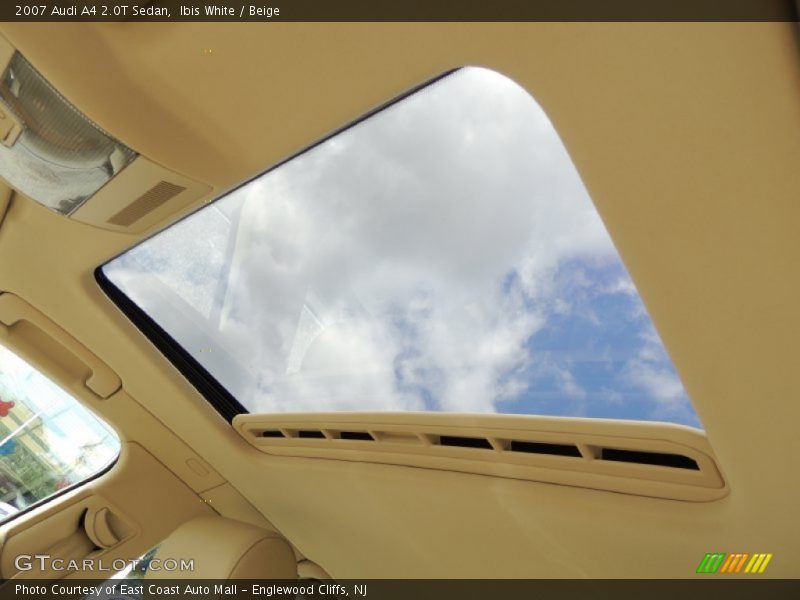 Ibis White / Beige 2007 Audi A4 2.0T Sedan