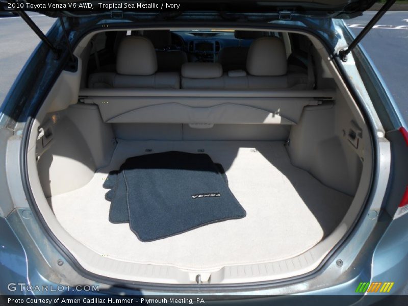 Tropical Sea Metallic / Ivory 2010 Toyota Venza V6 AWD