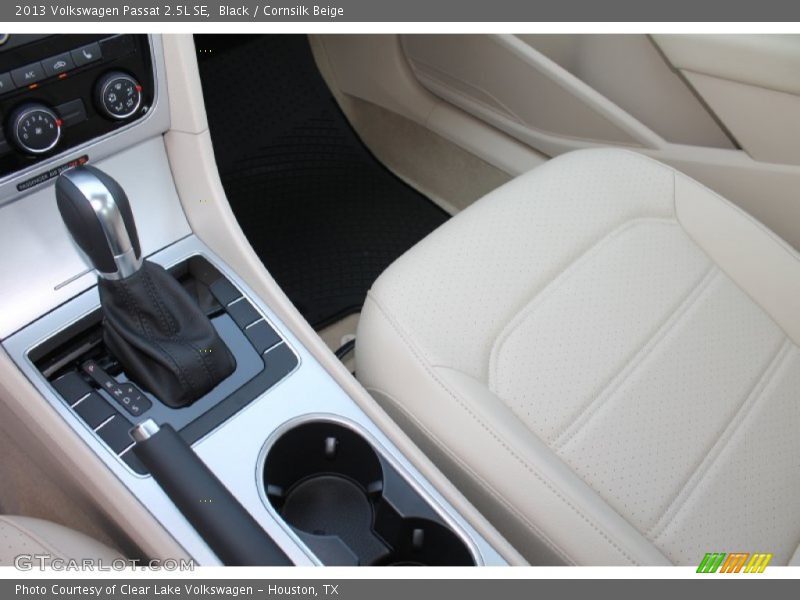 Black / Cornsilk Beige 2013 Volkswagen Passat 2.5L SE
