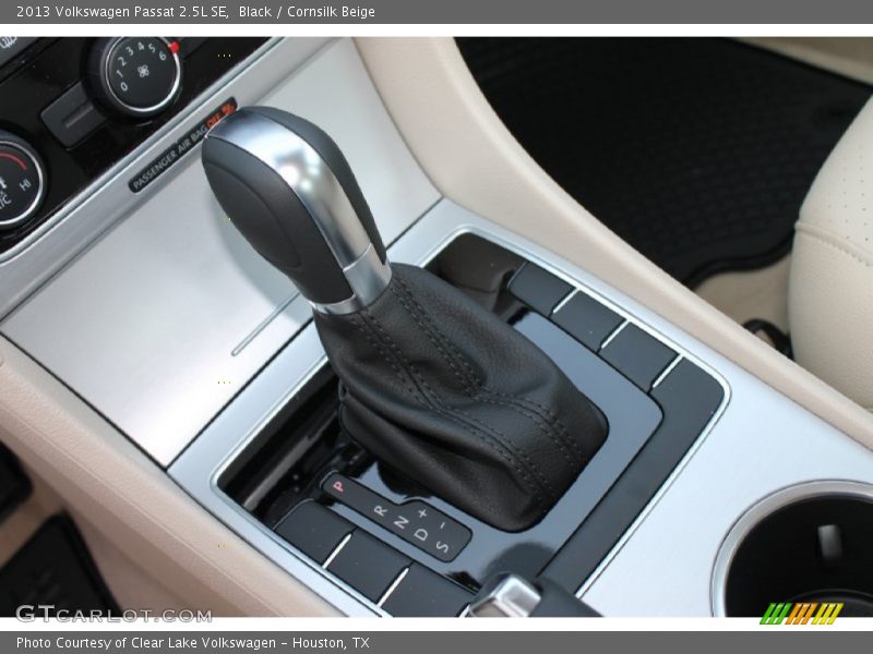 Black / Cornsilk Beige 2013 Volkswagen Passat 2.5L SE