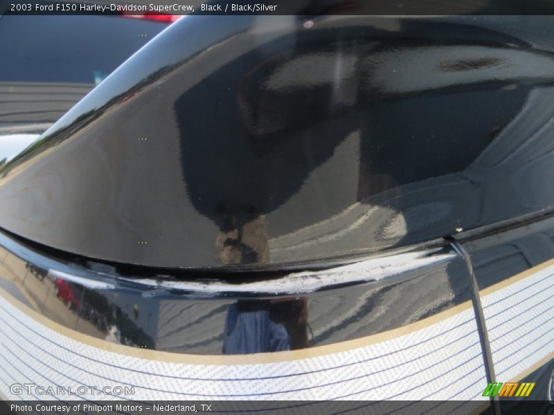 Black / Black/Silver 2003 Ford F150 Harley-Davidson SuperCrew