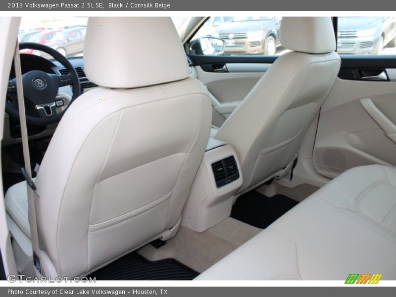 Black / Cornsilk Beige 2013 Volkswagen Passat 2.5L SE