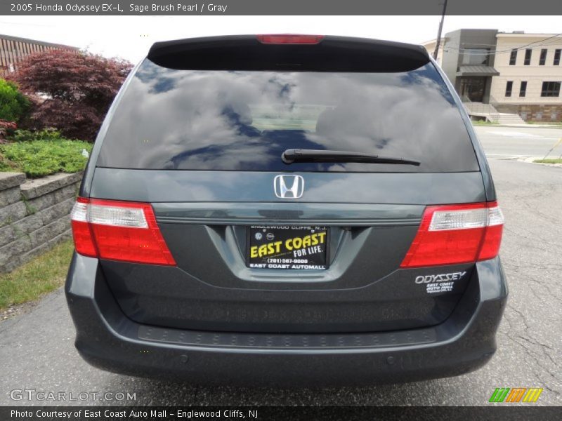 Sage Brush Pearl / Gray 2005 Honda Odyssey EX-L