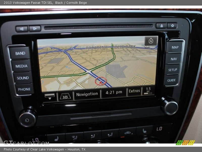 Black / Cornsilk Beige 2013 Volkswagen Passat TDI SEL