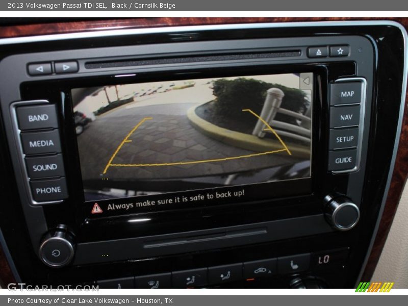 Black / Cornsilk Beige 2013 Volkswagen Passat TDI SEL