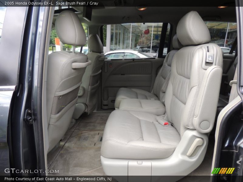 Sage Brush Pearl / Gray 2005 Honda Odyssey EX-L