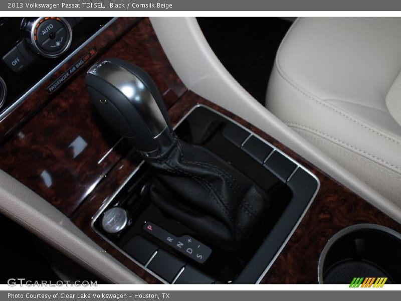 Black / Cornsilk Beige 2013 Volkswagen Passat TDI SEL