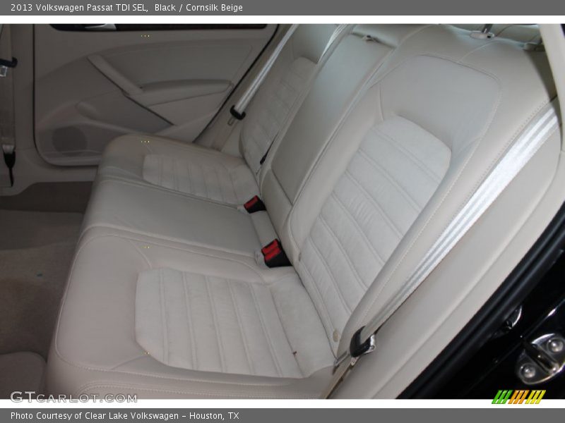 Black / Cornsilk Beige 2013 Volkswagen Passat TDI SEL