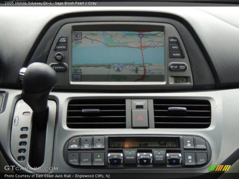 Sage Brush Pearl / Gray 2005 Honda Odyssey EX-L