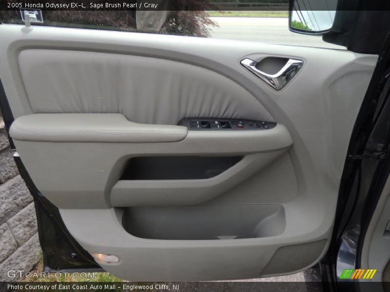 Sage Brush Pearl / Gray 2005 Honda Odyssey EX-L