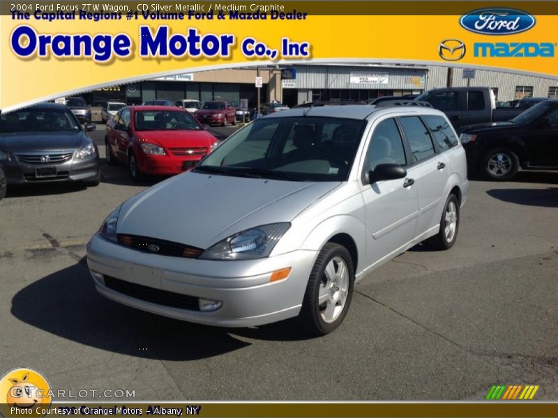 CD Silver Metallic / Medium Graphite 2004 Ford Focus ZTW Wagon