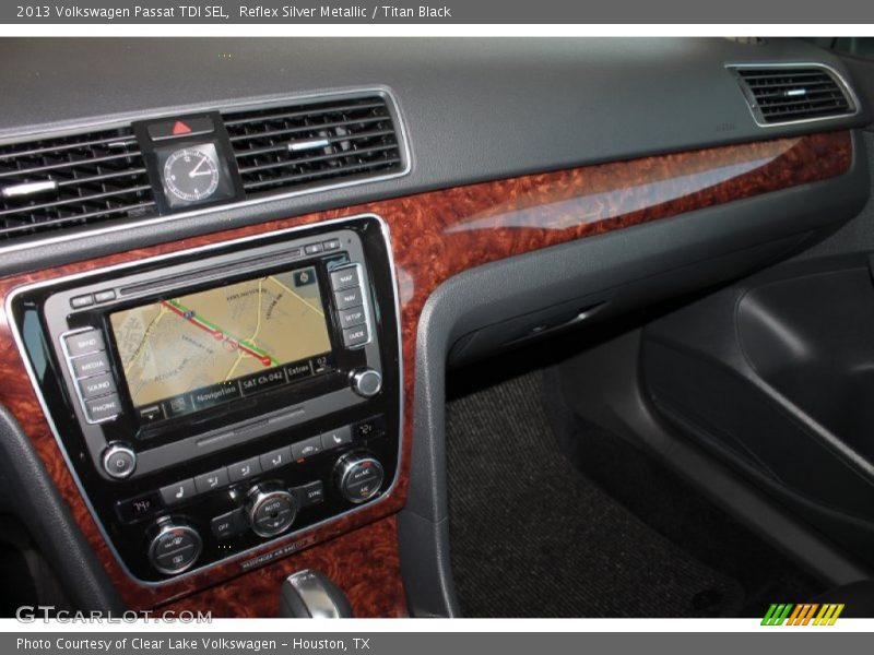 Reflex Silver Metallic / Titan Black 2013 Volkswagen Passat TDI SEL