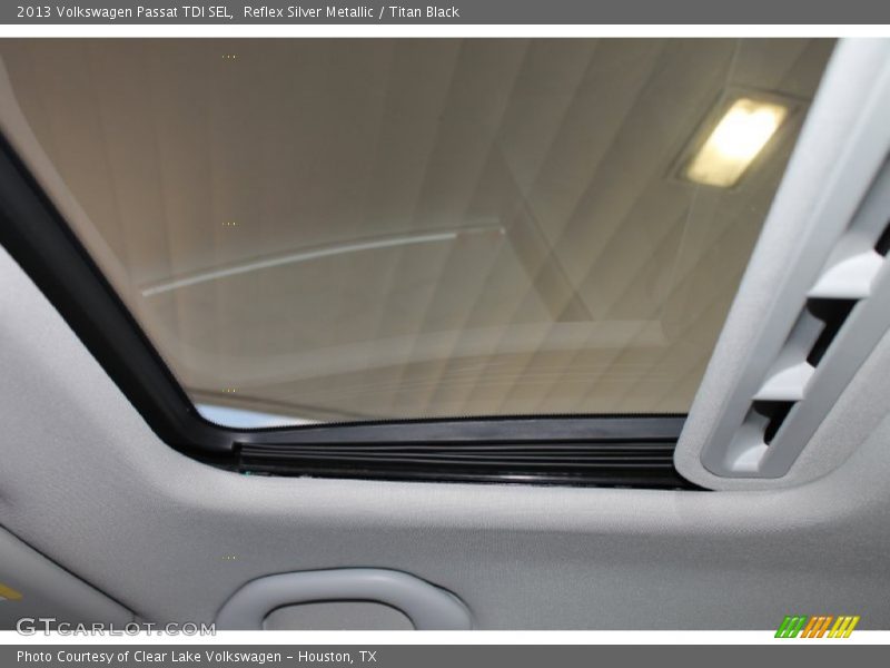 Reflex Silver Metallic / Titan Black 2013 Volkswagen Passat TDI SEL