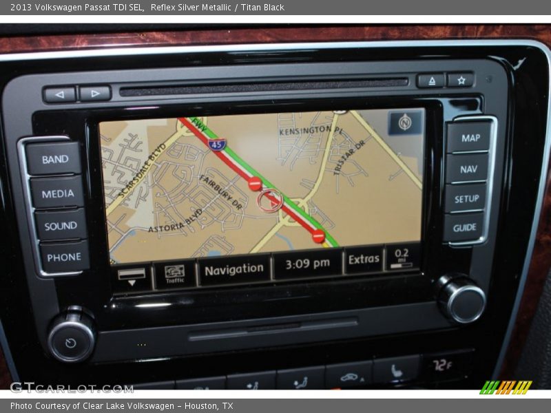 Reflex Silver Metallic / Titan Black 2013 Volkswagen Passat TDI SEL