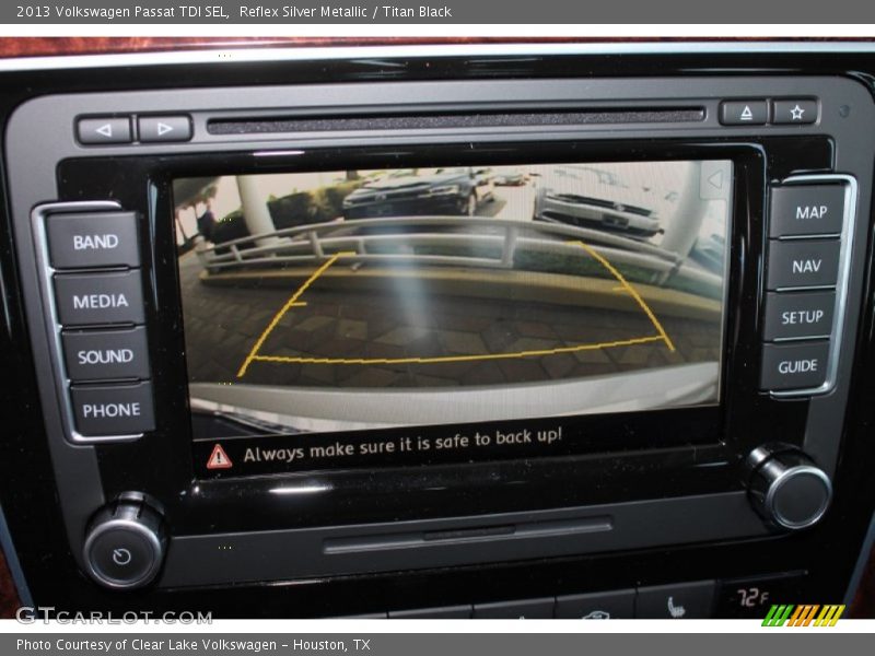 Reflex Silver Metallic / Titan Black 2013 Volkswagen Passat TDI SEL