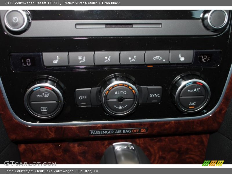 Reflex Silver Metallic / Titan Black 2013 Volkswagen Passat TDI SEL