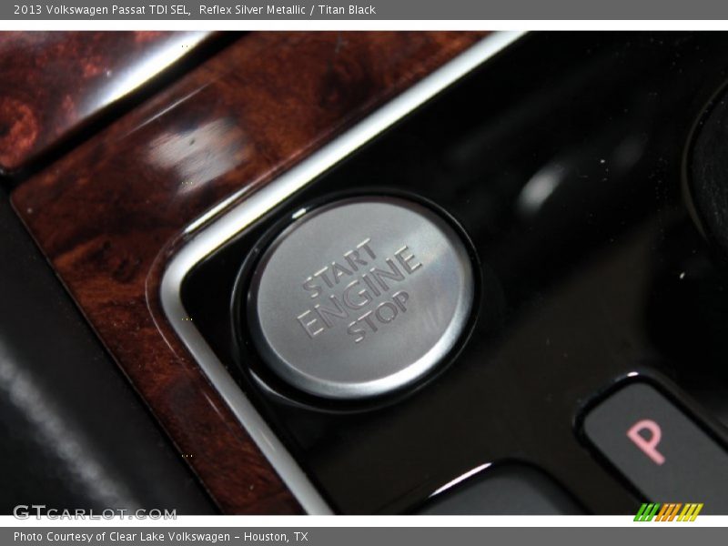 Reflex Silver Metallic / Titan Black 2013 Volkswagen Passat TDI SEL