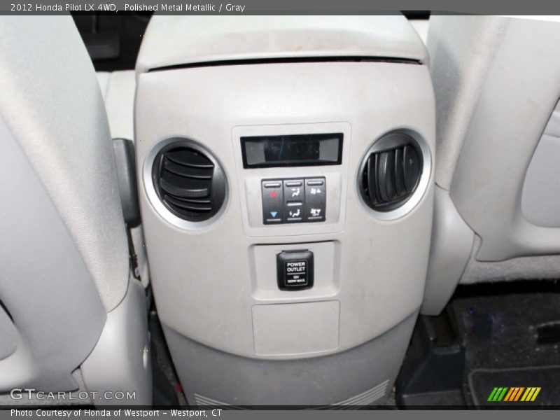 Polished Metal Metallic / Gray 2012 Honda Pilot LX 4WD
