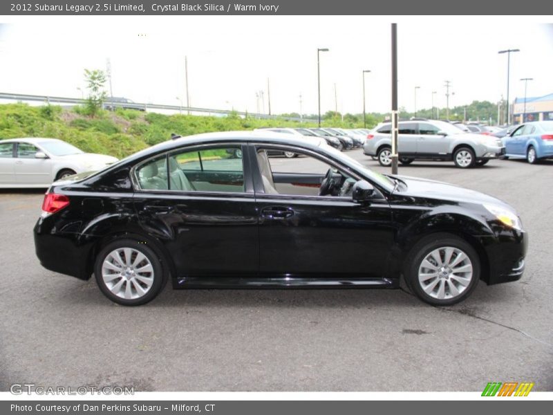 Crystal Black Silica / Warm Ivory 2012 Subaru Legacy 2.5i Limited